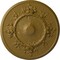 Ekena Millwork Flower Ceiling Medallion (Fits Canopies up to 3 7/8"), Hand-Painted Gold, 27"OD x 1 1/8"P CM27FLGLS - alternate 1